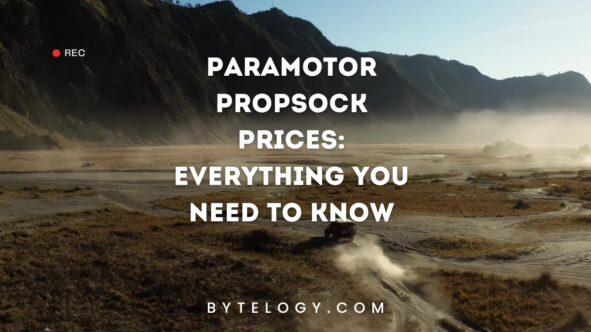 Paramotor Propsock Prices: Everything You Need to Know